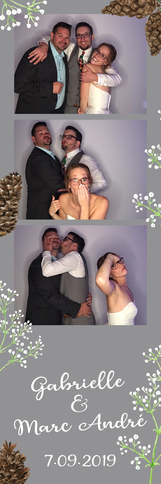 Mariage de Gabrielle et Marc-André | View more photos from the event at album.pbooth.red/u/Photobooth-RED/Mariage-de-Gabrielle-et-Marc-André